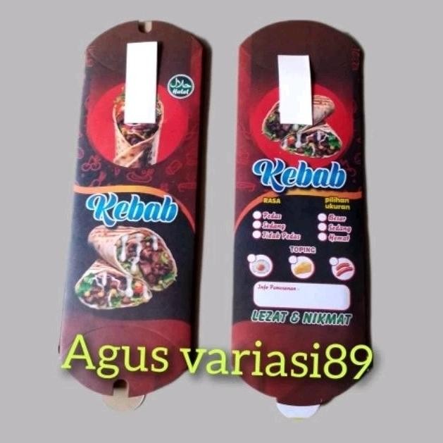 

Berkualitas Promo Dus Kebab Mini // Kemasan Kebab Mini // Wadah Kebab Mini // Kertas Kebab Mini Promo