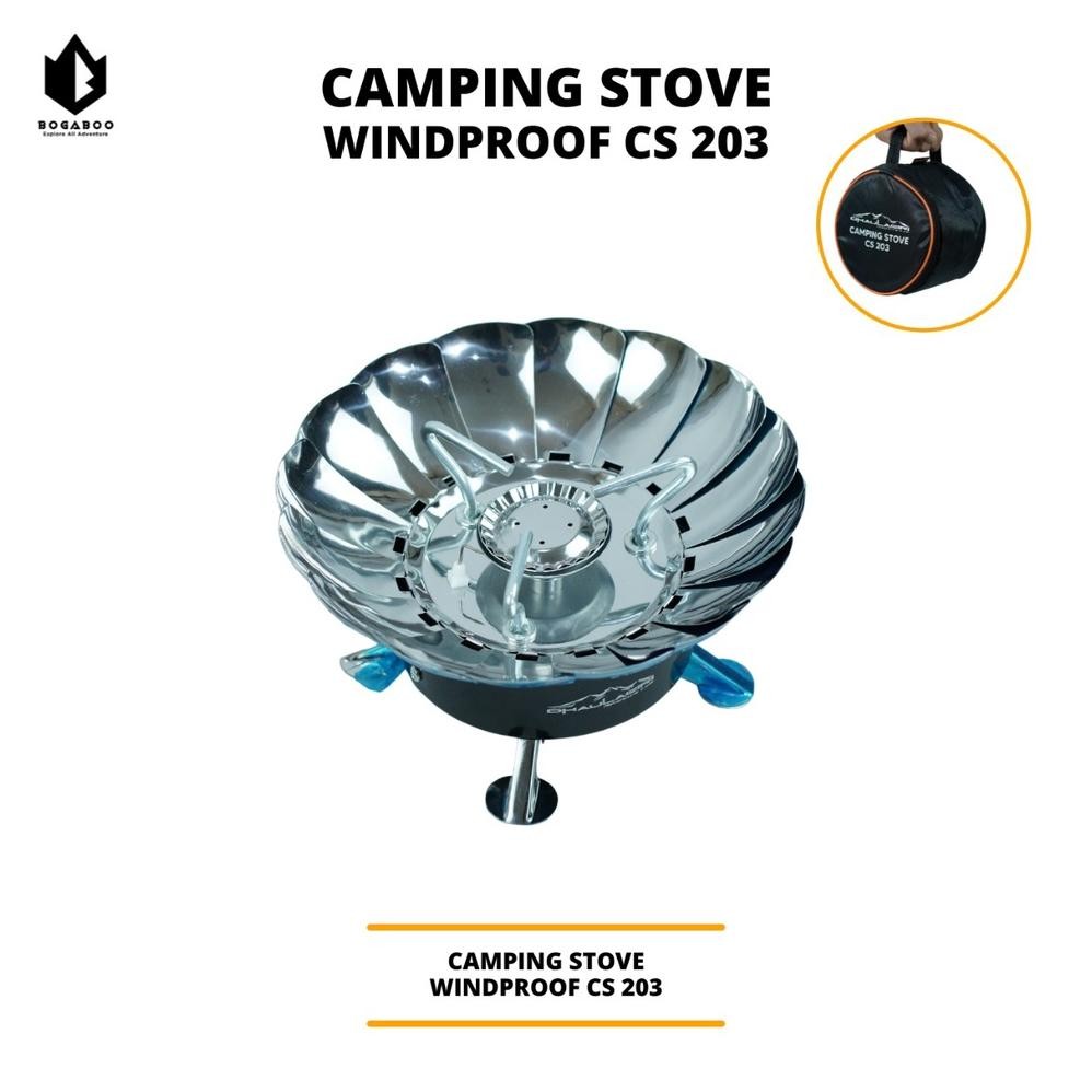 Kompor Windproff Dhaulagiri Dh-203 - Kompor Camping Anti Angin Outdoor - Camping Stove Murah