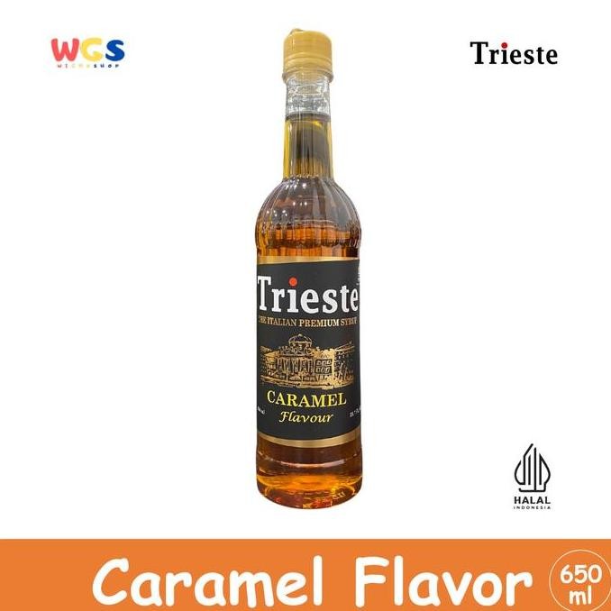 

Syrup Trieste Caramel - Sirup Rasa Caramel - 650 ml
