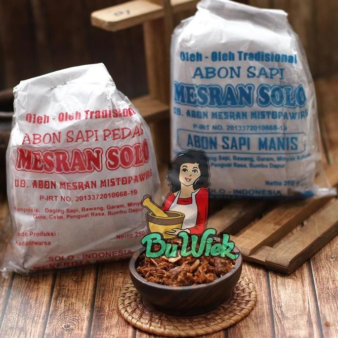 

Abon Sapi Manis 250 gram Spesial Bu Wiek