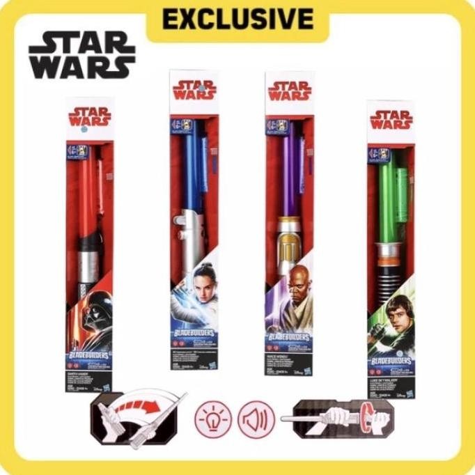 New Lightsaber Bladebuilders Star Wars Starwars Hasbro Rey Darth Vader
