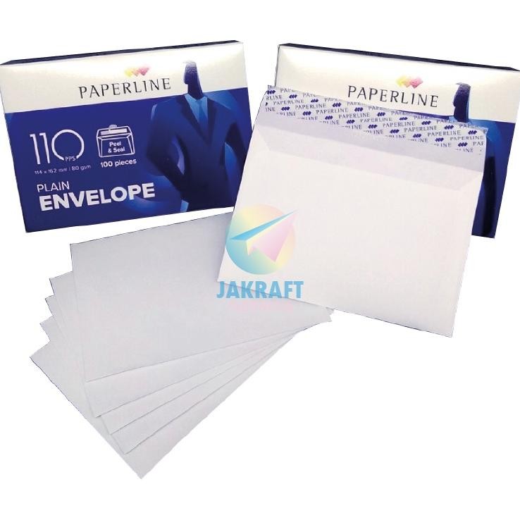 

100 Pc Amplop Putih Polo R110 Pp Uuran Edang 114 162 Mm Tebal 80 Gm