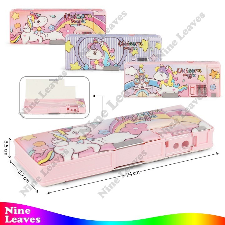 

Tempat Pensil Anak Karakter Unicorn Magic