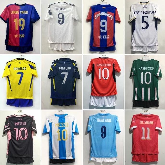 Rosita- Setelan Sepak Bola Anak Printing Jersey Setelan Anak Printing Sublimasi Baju Bola Anak Free 