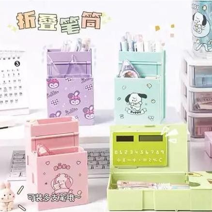 

Kotak Pensil Lipat Karakter Tempat Pensil Multifungsi Plus Kalkulator Kotak Alat Tulis Kartun Stationery Bisa Dilipat KOTAK PENSIL MEKANIK LUCU