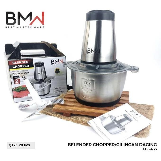 Terjangkau Meat Grinder Stainless 2 Lt - Blender Capsule Cutter - Gilingan Daging