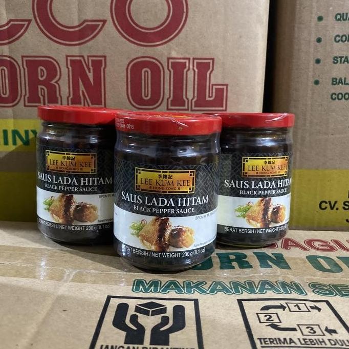 

Ready Lee Kum Kee Saus Lada Hitam 230 gram / Black Pepper Sauce