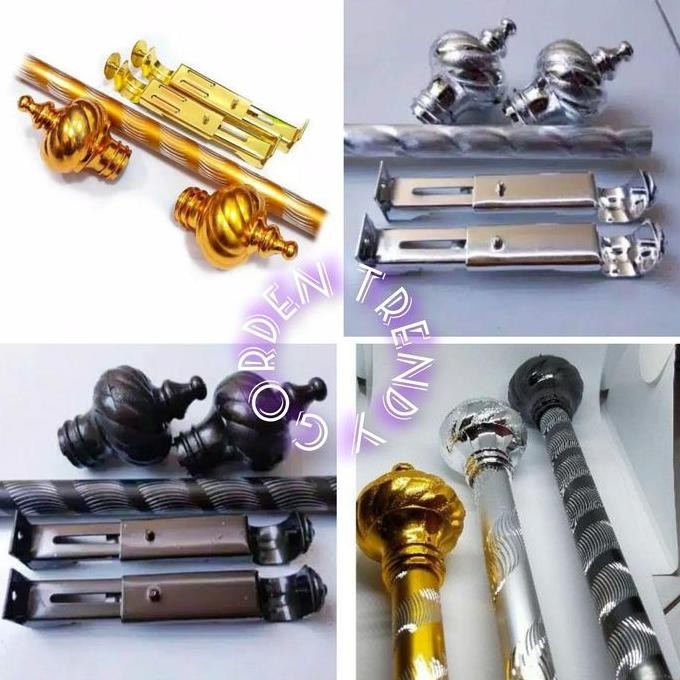 Baru Batang Gorden Minimalis/Besi Gorden/L.100~150~200 Cm