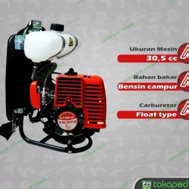 Mesin Potong Rumput 2 Tak Gendong | Mesin Pemotong Rumput Liar Tiger