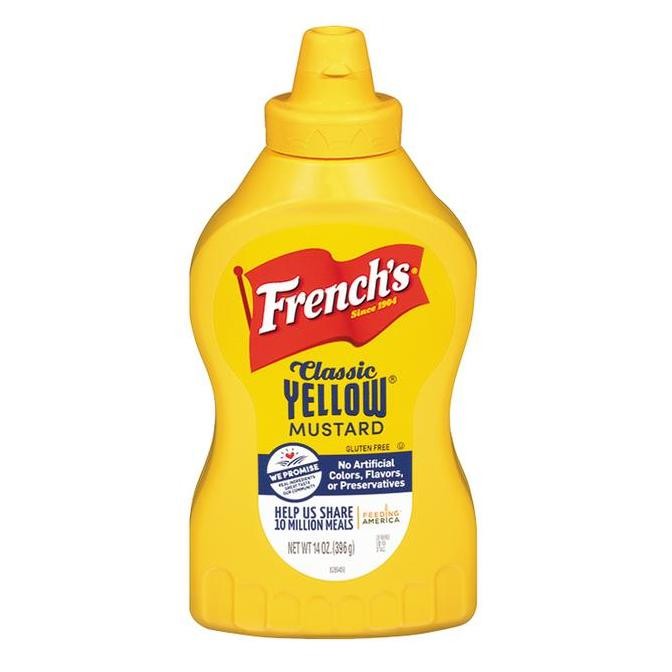 

French'S Classic Yellow Mustard Squeeze French Stok Terbatas