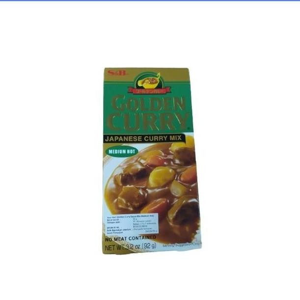 

Diskon! S&B Golden Curry Japanese Sauce Mix / Saus Kari Ala Jepang Kemasa 92Gr - Medhot Spicy Bbq