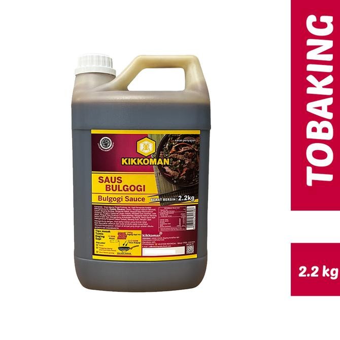 

kikkoman bulgogi jerigen 2.2 kg saus bulgogi terlaris