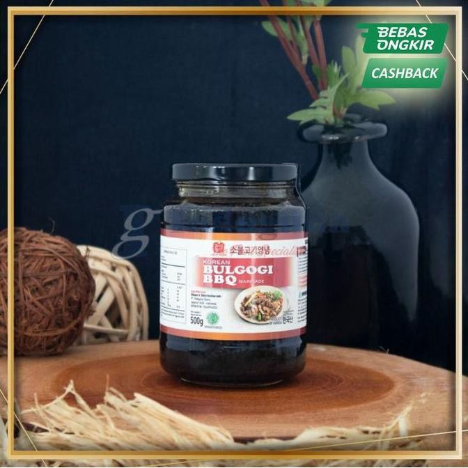 

Ready Saus Korean Jinsung Bulgogi BBQ 500 gram