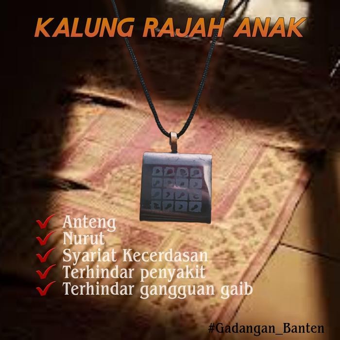 Kalung bayi anti rewel kalung rajah bayi Banten