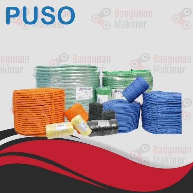 

Tali Tambang Plastik 7 Mm Puso - 1 Roll Per 50 Meter High Quality