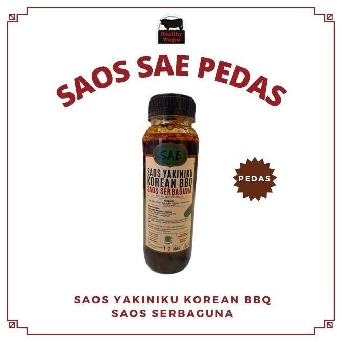 

spicy yakiniku sauce saos sae yakiniku pedas 250ml terlaris