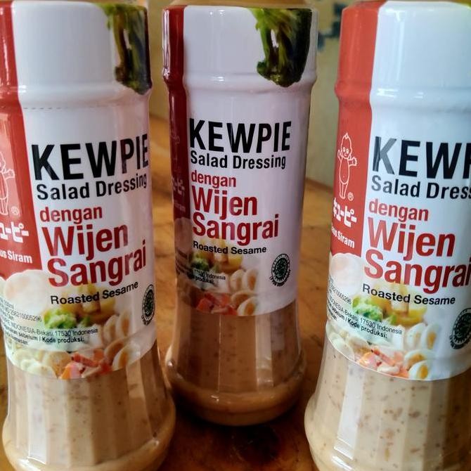 

PROMO KEWPIE SAUS SIRAM WIJEN SANGRAI/ROASTED SESAME 200 ML