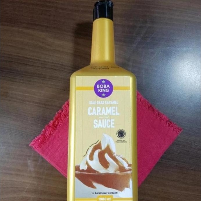 

boba king caramel sauce 1000ml terlaris