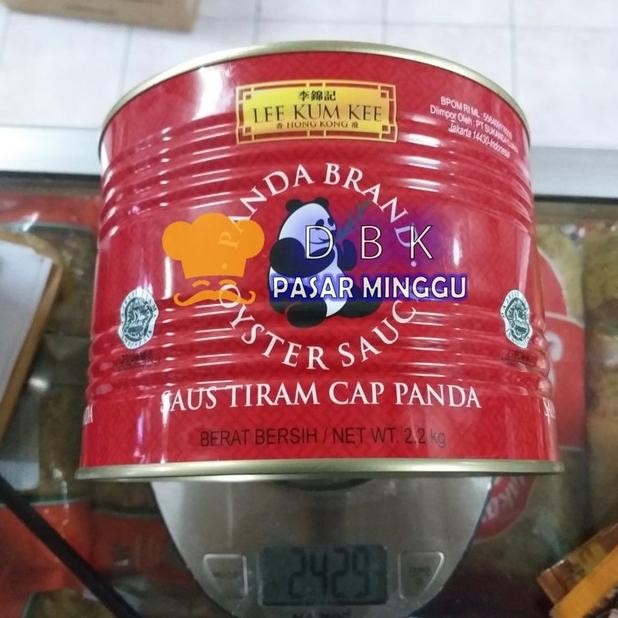 

Tersedia saus tiram panda 2.2kg lee kum kee