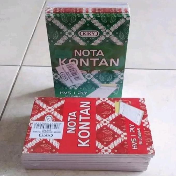 

produk baru!! nota kontan 2 play ncr kiky kecil
