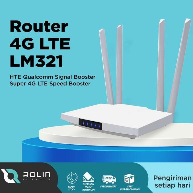 READY Modem Router LM321 4G LTE Unlock ALL Operator GSM Band 1800MHz