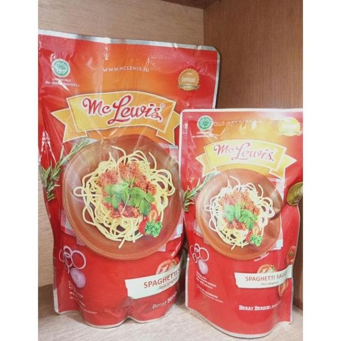 

Tersedia Saos/Saus Spageti/Sauce Spagetti Mc Lewis - 1 Kg