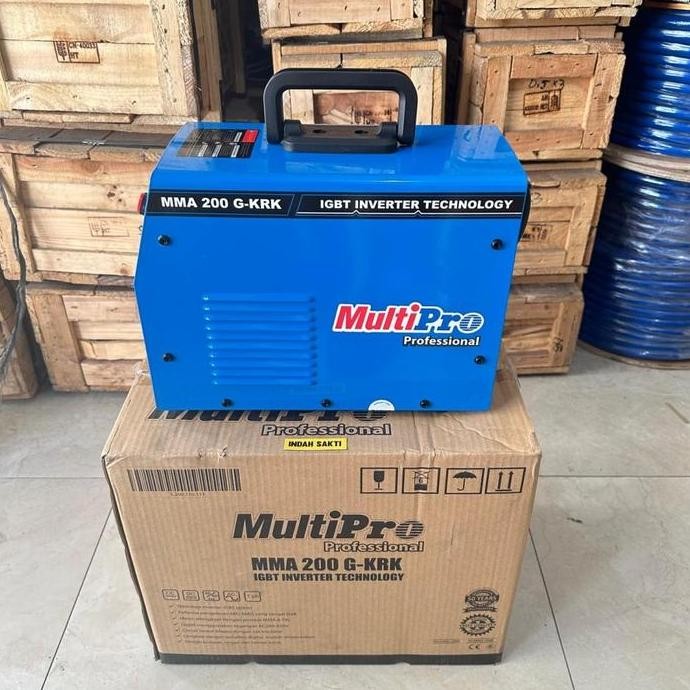 Mesin Trafo Travo Las Listrik IGBT Inverter Multipro MMA 200 G-KR