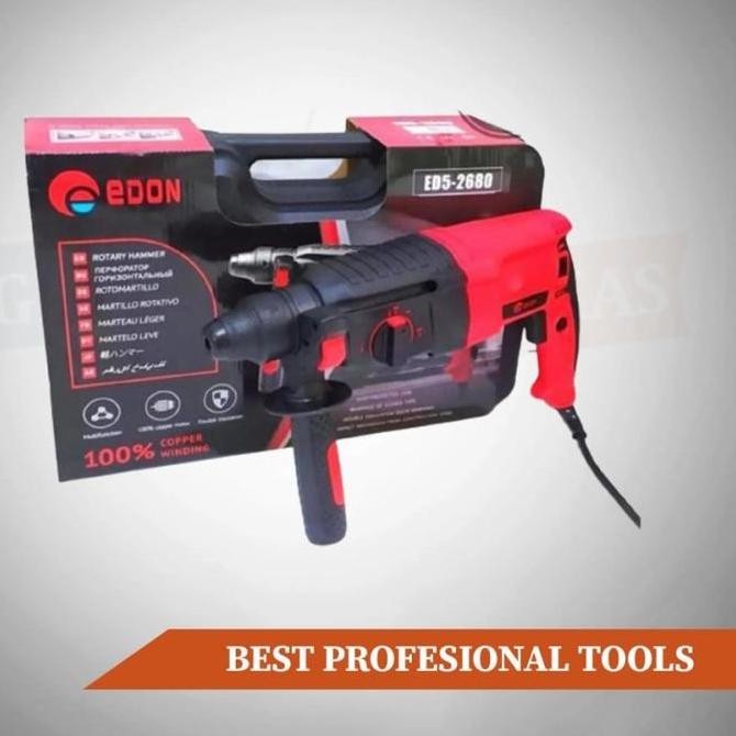 MESIN BOR SDS 3 PUNGSI EDON BOR BOBOK TEMBOK 3 PUNGSI 26MM