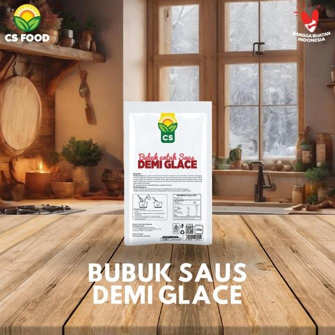 

Ready Bubuk Saus Steak Demi Glace Sauce Mix CS FOOD 250gr