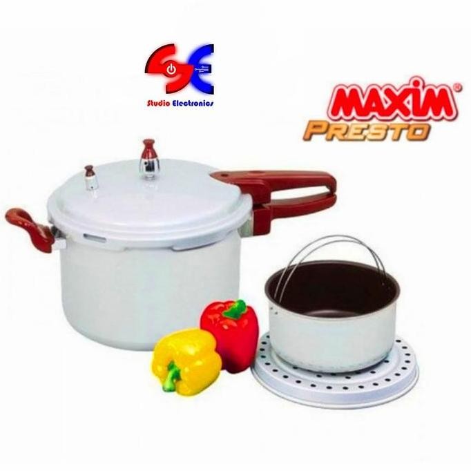 Diskon Presto Maxim 20 Cm 4 Liter Panci Presto Maxim Termurah