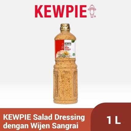 

PROMO KEWPIE SALAD DRESSING SAUS SIRAM DENGAN WIJEN SANGRAI 1 LITER / 1000ML