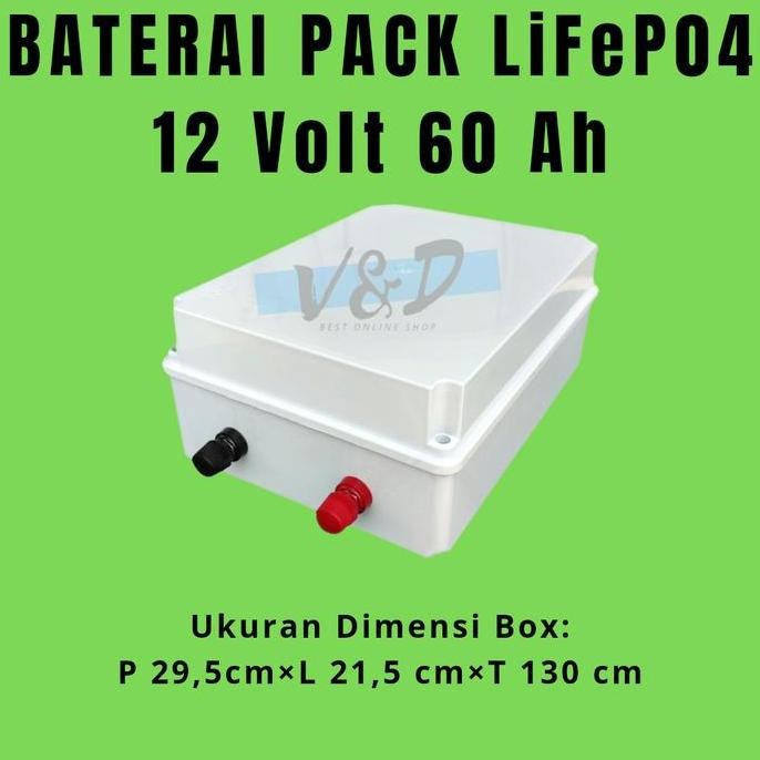 Baterai Pack 32700 Lifepo4 Baru
