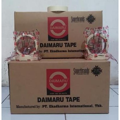 

ready GROSIR PERDUS MASKING TAPE DAIMARU 1 INCH (KHUSUS GOJEK)