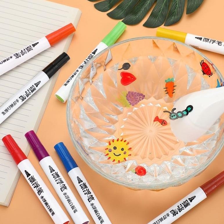 

marker spidol apung tinta mengapung / jadi tato anak