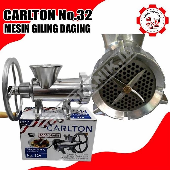 Terjangkau Gilingan Daging Manual Carlton No.32V - Gilingan Daging Manual 32V