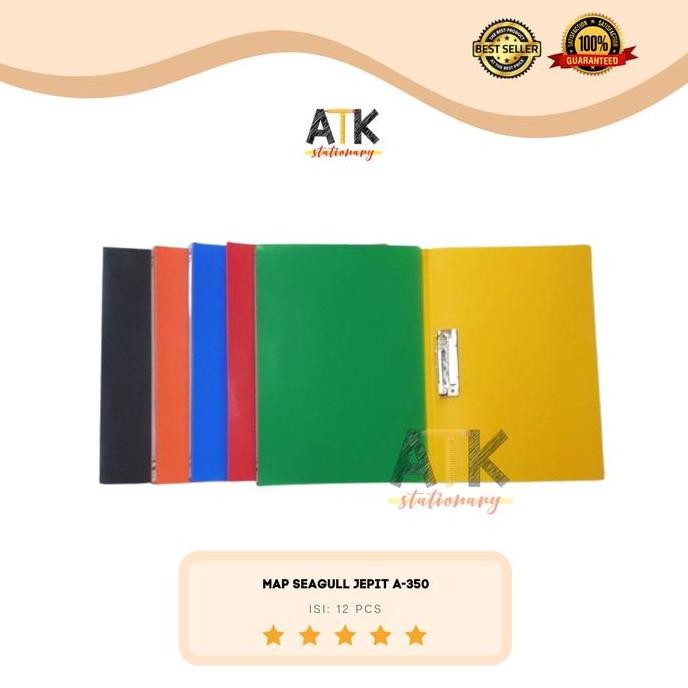 

Spring File Seagull A350 Jepit / Map Plastik Seagul A350 ( 1 Lusin) atk