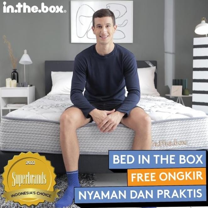 Kasur Spring Bed Ukuran 140x200 - FREE BANTAL