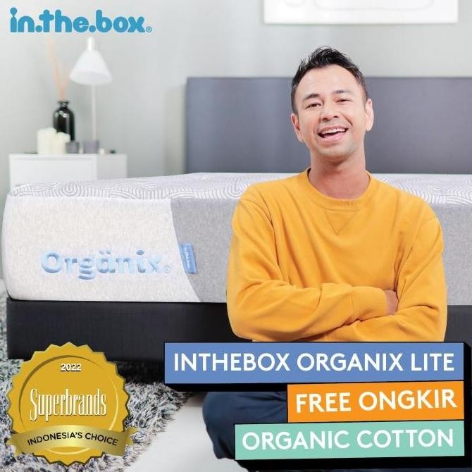 Kasur Busa Latex Organix Lite 140x200 - Free bantal