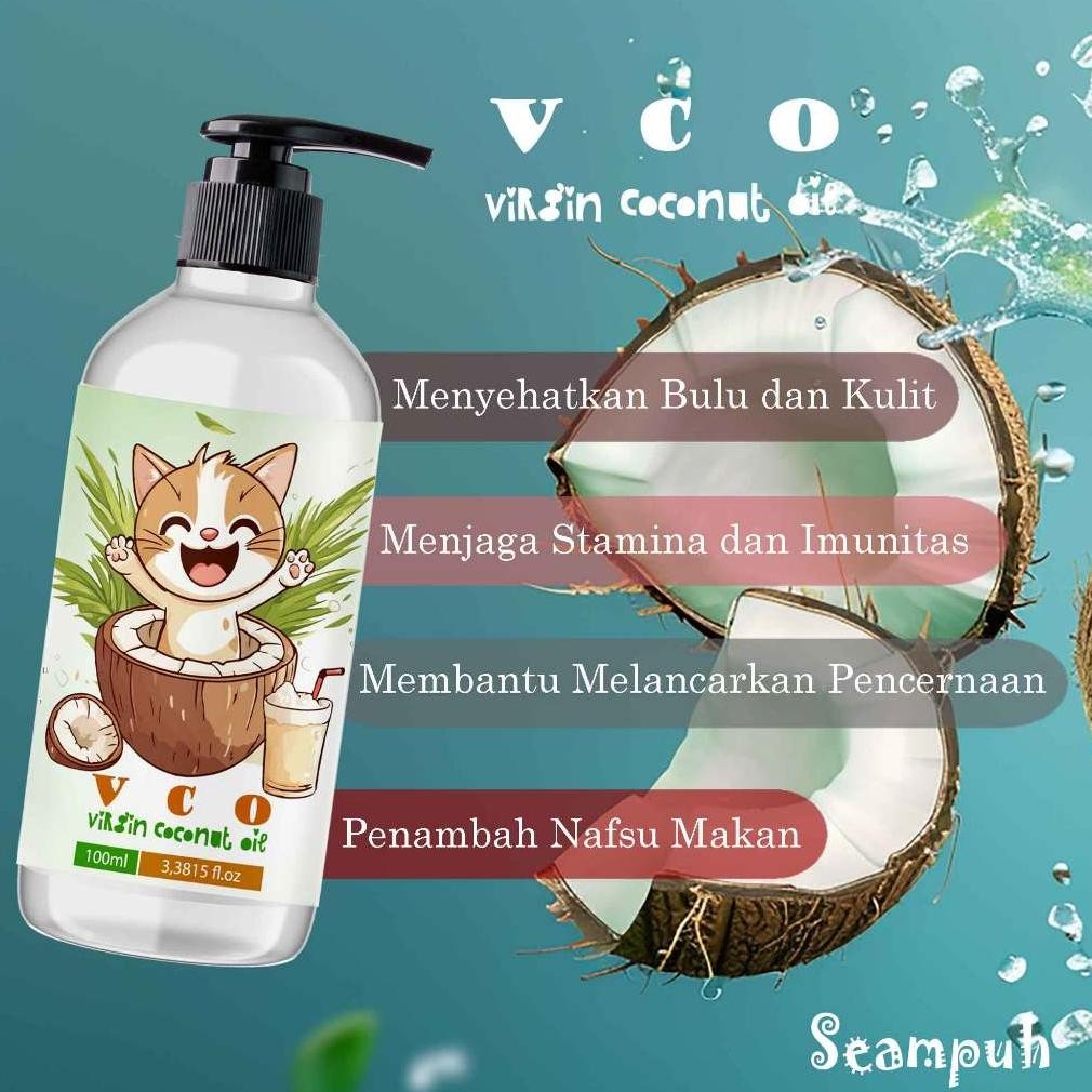 

Ready Vco 100Ml Minyak Kelapa Murni Virgin Cocomut Oil Seampuh