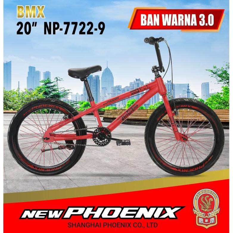 [SALE] Sepeda BMX 20" NEW PHOENIX - ATLANTIS untuk anak 9 tahun sampai remaja BONUS JALU