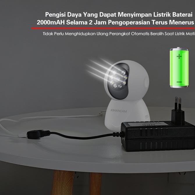 Murah XIHANCAM UPS Mini 5V 2A Adaptor Power Cadangan Baterai Mini UPS CCTV USB Untuk Router Wifi IP 