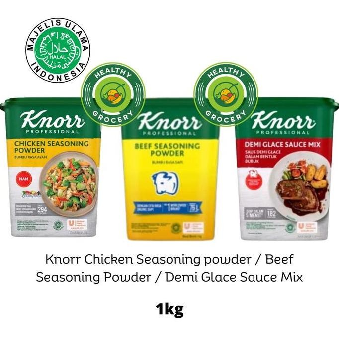 

<<<<<] Knorr Beef Seasoning Powder 1kg Bumbu Rasa Sapi / Knorr Demi Glace Sauce Mix 1kg