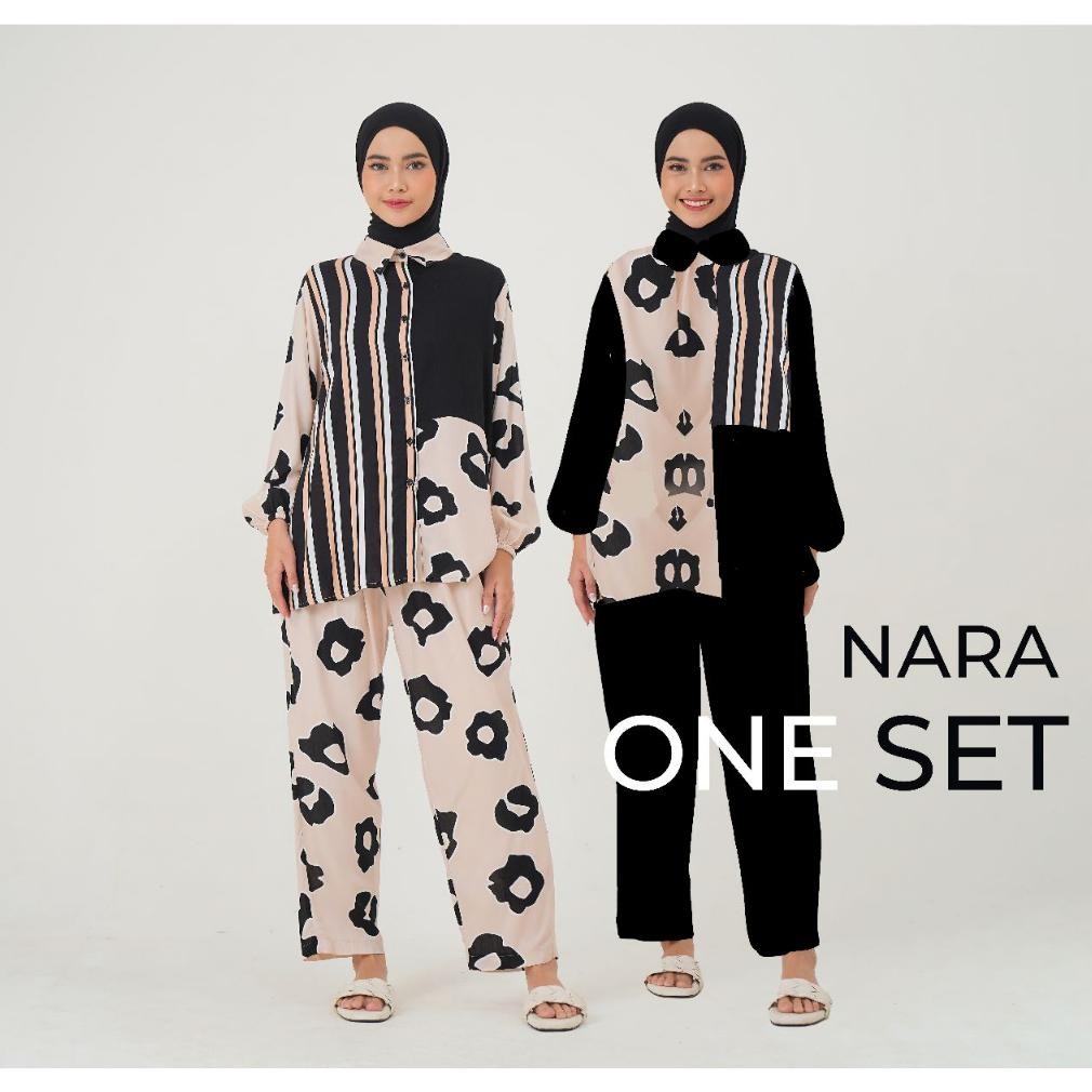 SEMPOL AHHA Hijab - Nara One Set