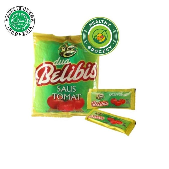 

paling diminati] Dua Belibis Saus Cabe 8gr 24 Sachet / Dua Belibis Saus Tomat 9gr 24 Sachet