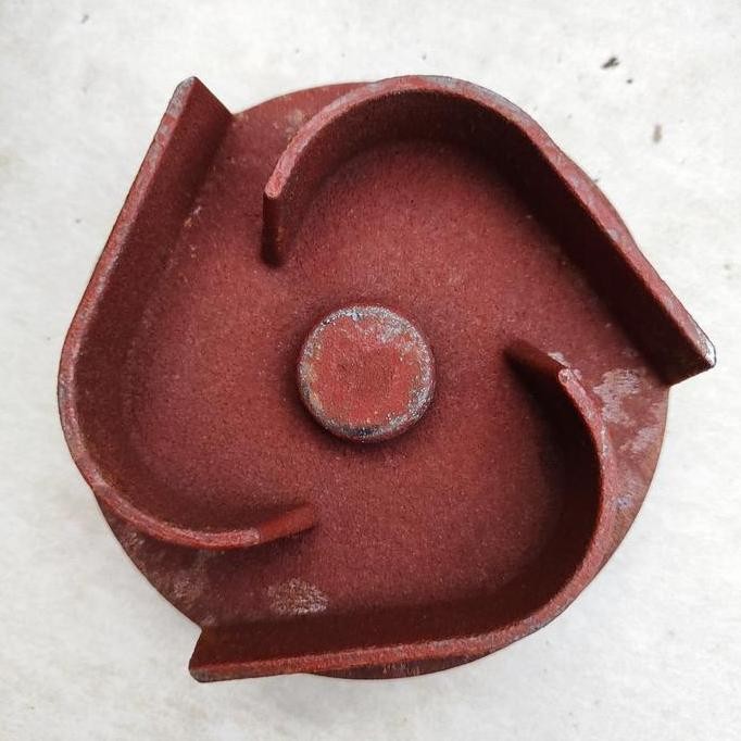 @=@=@=@=] Kipas Impeler Impeller Besi Water Pump Alkon Pompa Sedot Air  2" inch dim 3 daun Drat 19mm