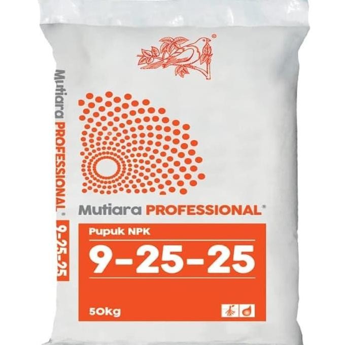 

Terlaris Pupuk Npk Mutiara Professional 9-25-25 Kemasan Repack 500 Gram