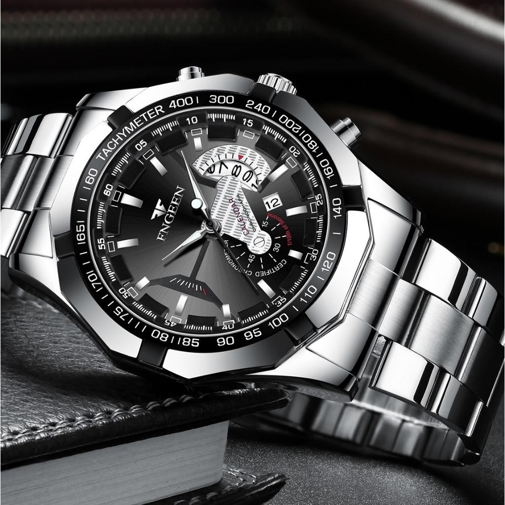 Jam Tangan Pria Kedap Air Jam Fashion Ori Fngeen Jam Tangan Olahraga Militer Jam Kasual Jam Pria