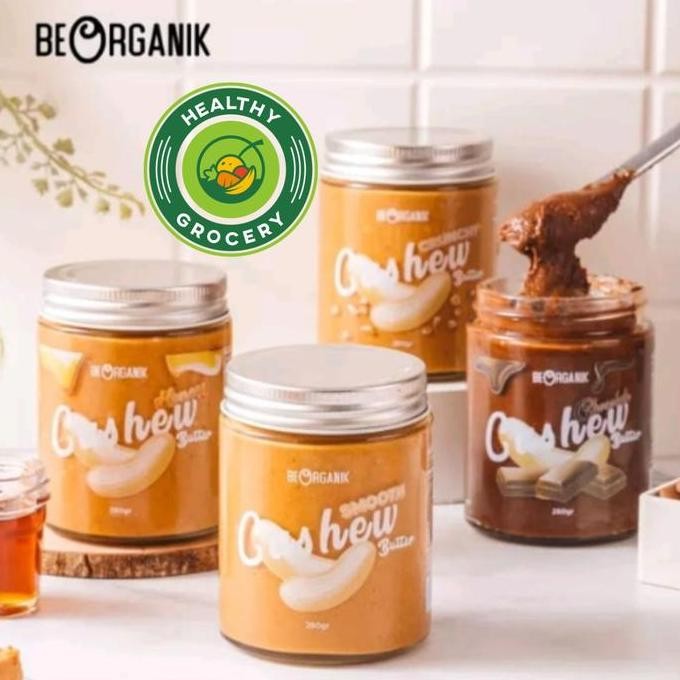 

>*>*>*>*] Beorganik Cashew Butter Chocolate / Honey / Crunchy / Smooth 260gr