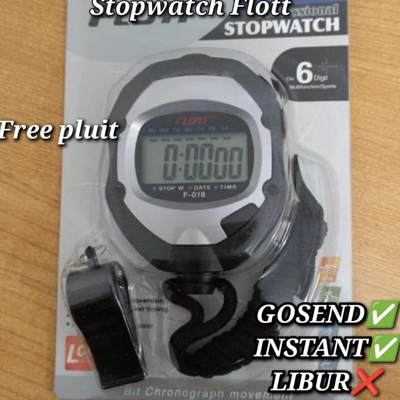 Floit Stopwatch digital profesional free pluit stop watch flott import