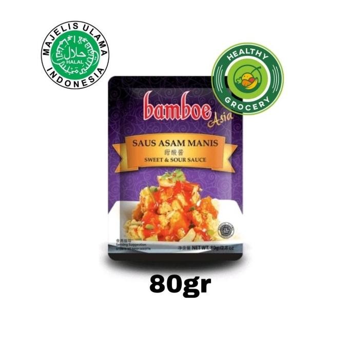 

hanya disini] Bamboe Sweet & Sour Sauce 80gr / Saus Asam Manis